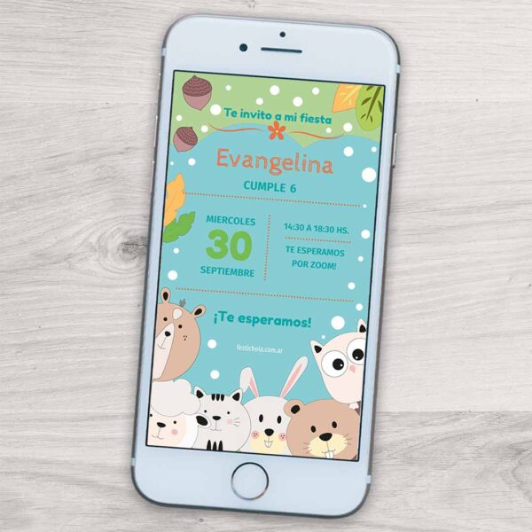 kit imprimible, kit digital, candy bar, ideas para fiestas infantiles, fiesta en casa, invitación, decoración de fiestas, imprimibles, invitación digital para whatsapp, animales del bosque