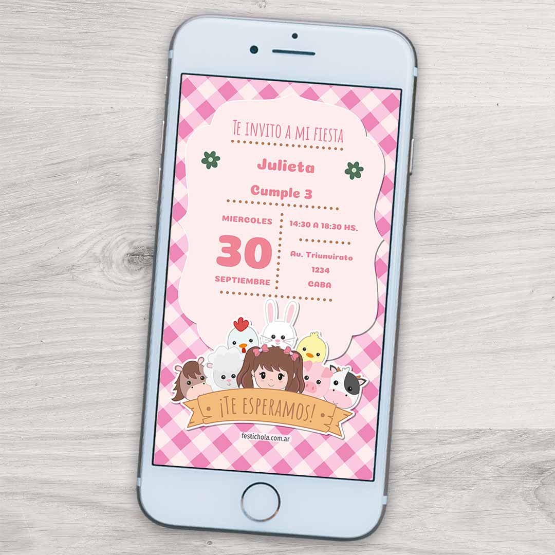 kit imprimible, kit digital, candy bar, ideas para fiestas infantiles, fiesta en casa, invitación, decoración de fiestas, imprimibles, invitación digital para whatsapp, granja